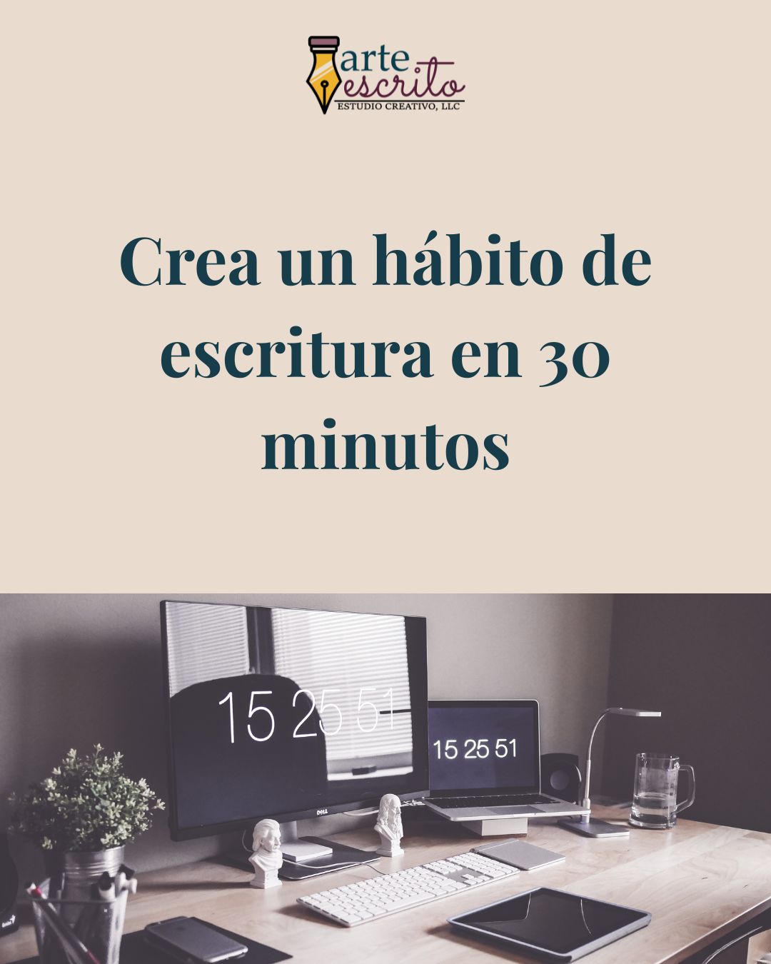 Crea un hábito de escritura en 30 minutos